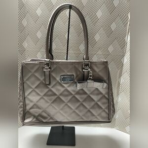 Guess  Quilted Metallic shoulder bag